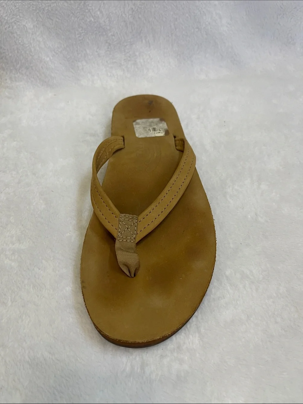 Rainbow Women’s Tan Leather Thong Sandals